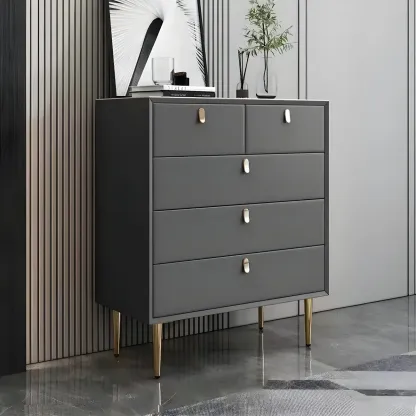 Modern Stone Dressers & Chests with Small Storage Image - 2