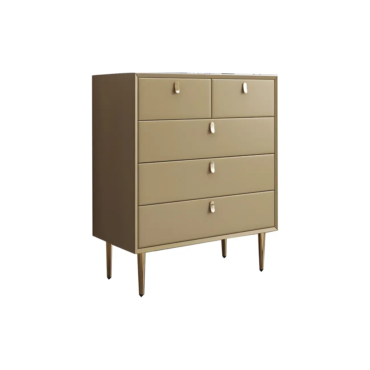 Modern Stone Dressers & Chests with Small Storage Image - 9