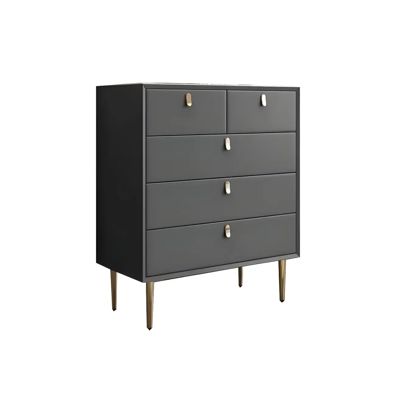 Modern Stone Dressers & Chests with Small Storage Image - 11