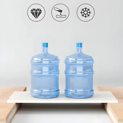 Contemporary White Wood Corner Bookcase with Cabinet Image - 16