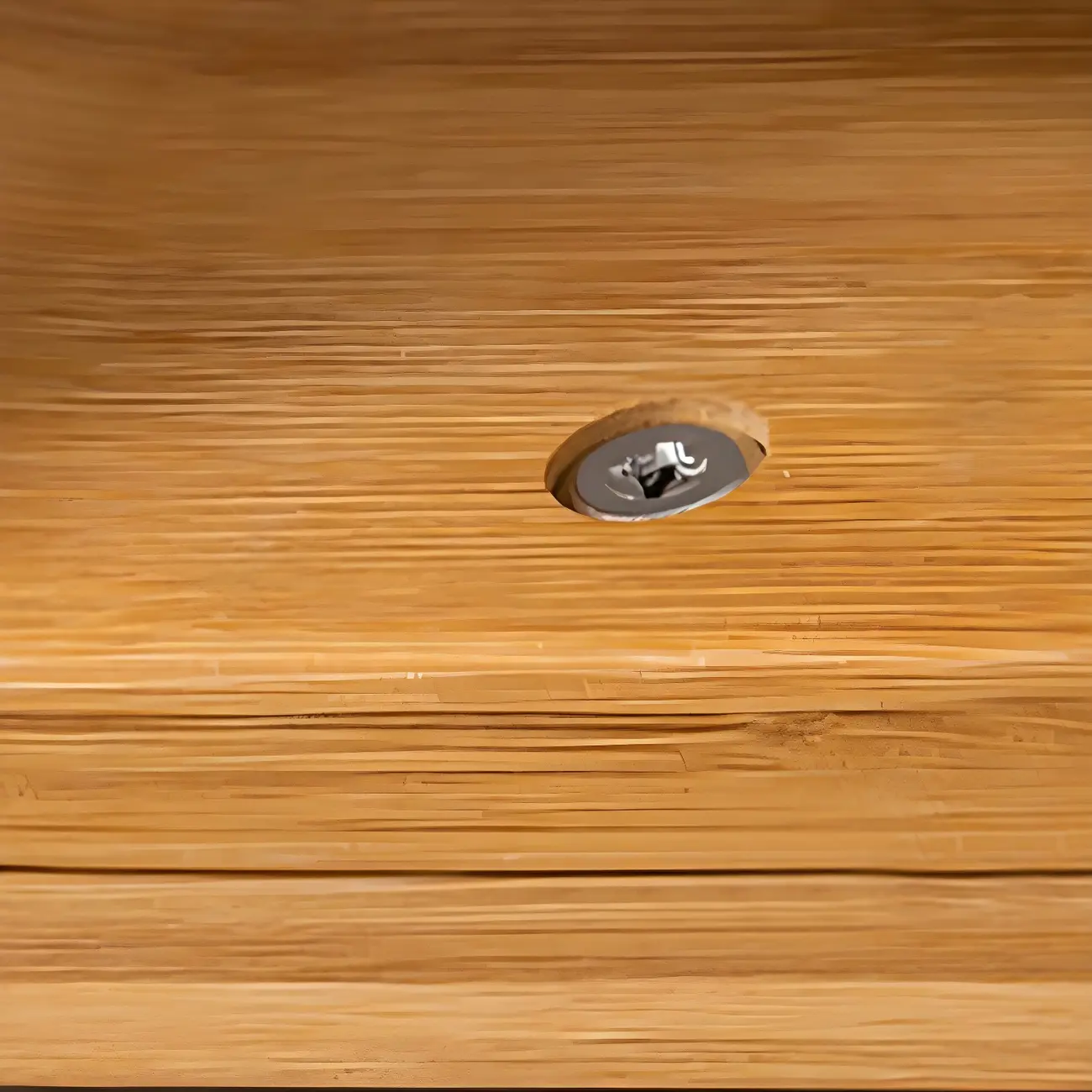 Geometric Natural Finish Bamboo Wood Vertical Bookcase Image - 11 | homeyfad