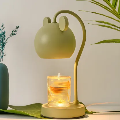 Cute Bear Shade Metal Kids Lamp for Bedroom