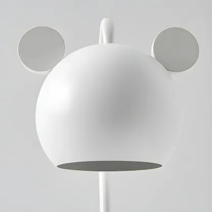 Cute Bear Shade Metal Kids Lamp for Bedroom