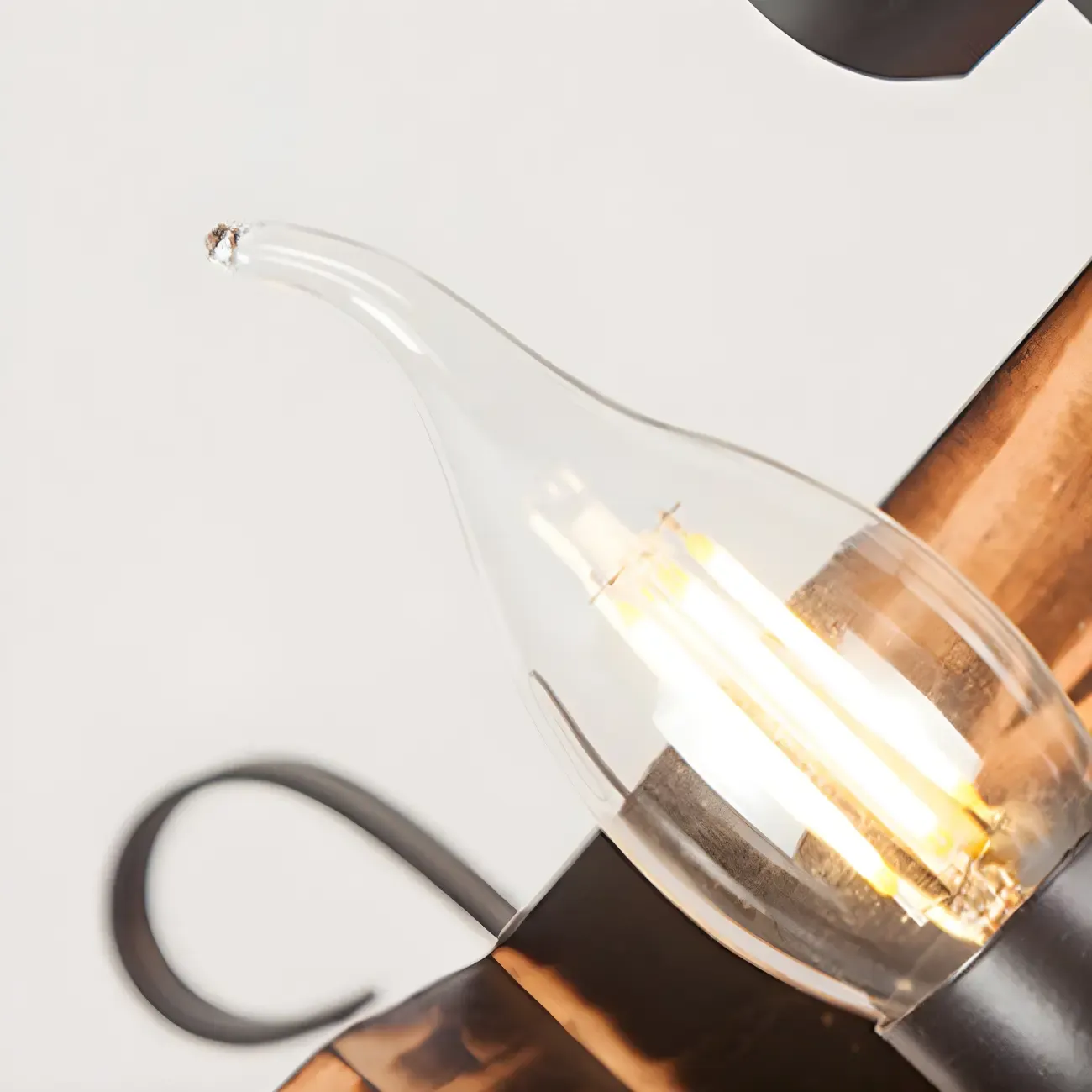 Industrial Vintage Iron Pendant Light Wooden Geometric Hanging Lamp for Commercial Place