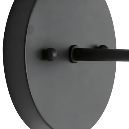 Industrial Metal Cylinder Glass Bathroom Vanity Light