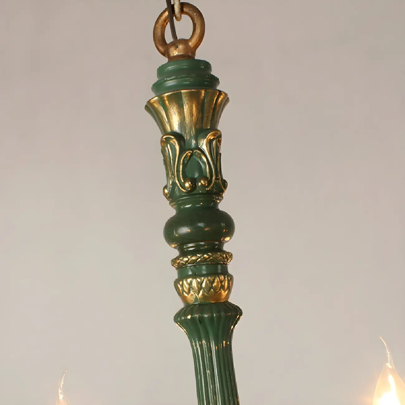 Traditional Adjustable 6-light Empire Wood Candelabra Chandelier Image - 11 | homeyfad