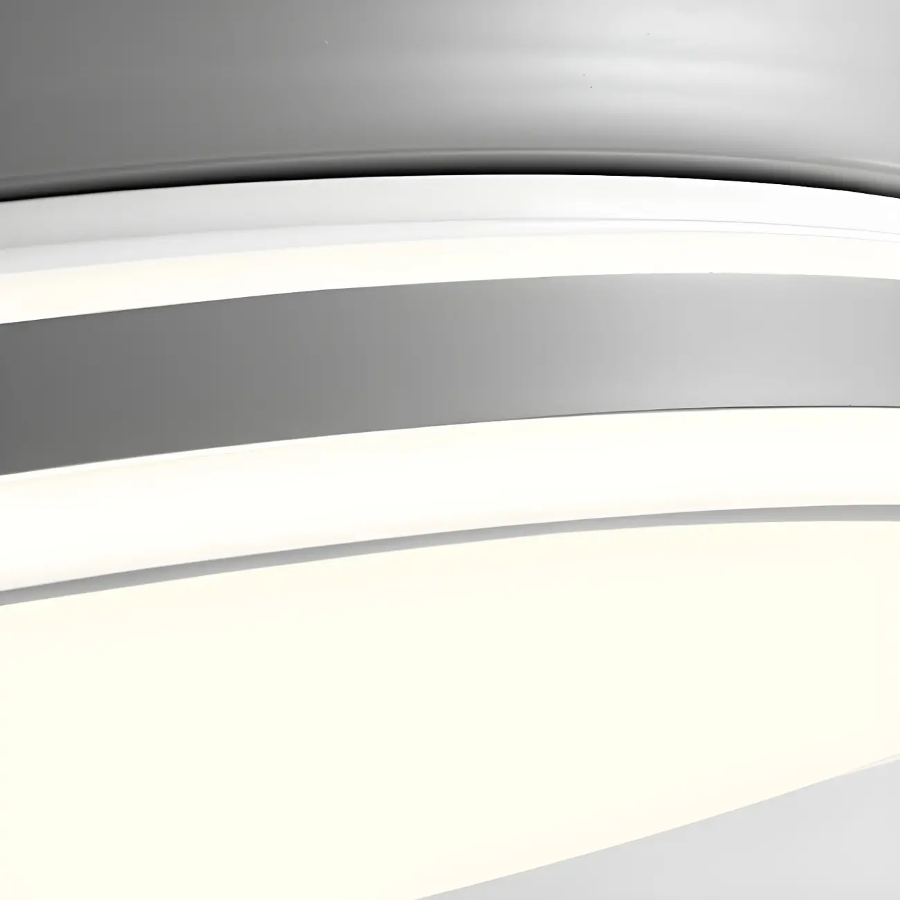 Round 3-Speed Flush Mount Ceiling Fan with Light for Bedroom | homeyfad