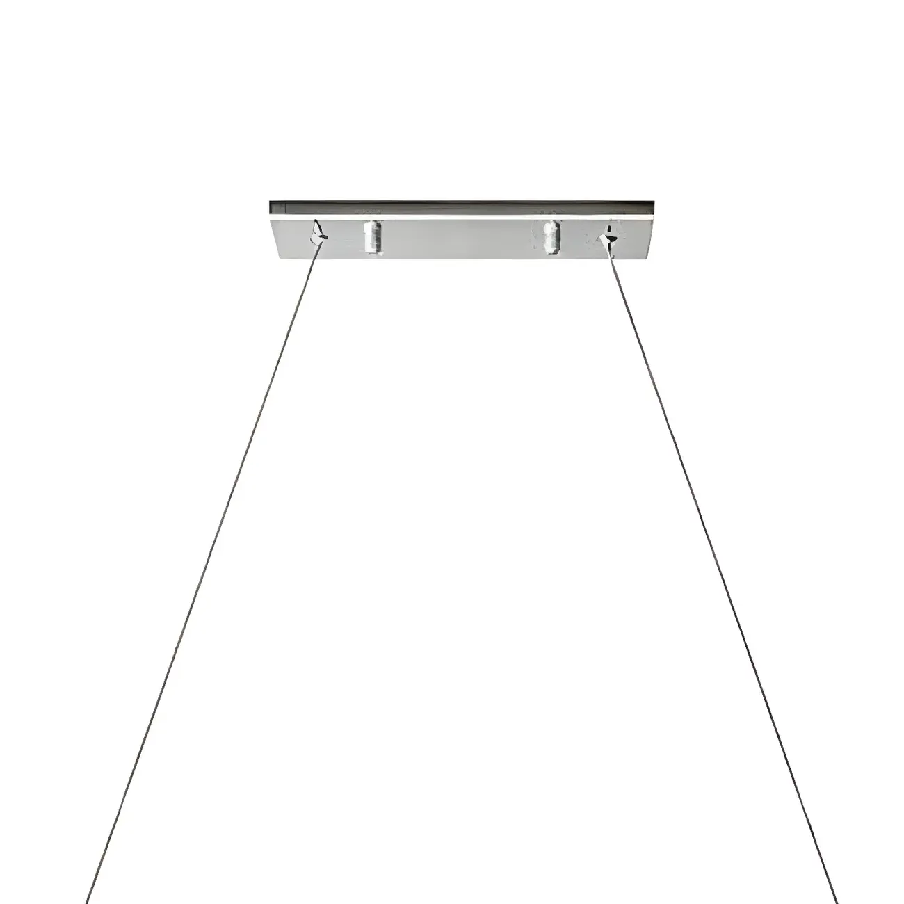 Trendy Modern Crystal Linear Pendant Light Image - 8 | homeyfad