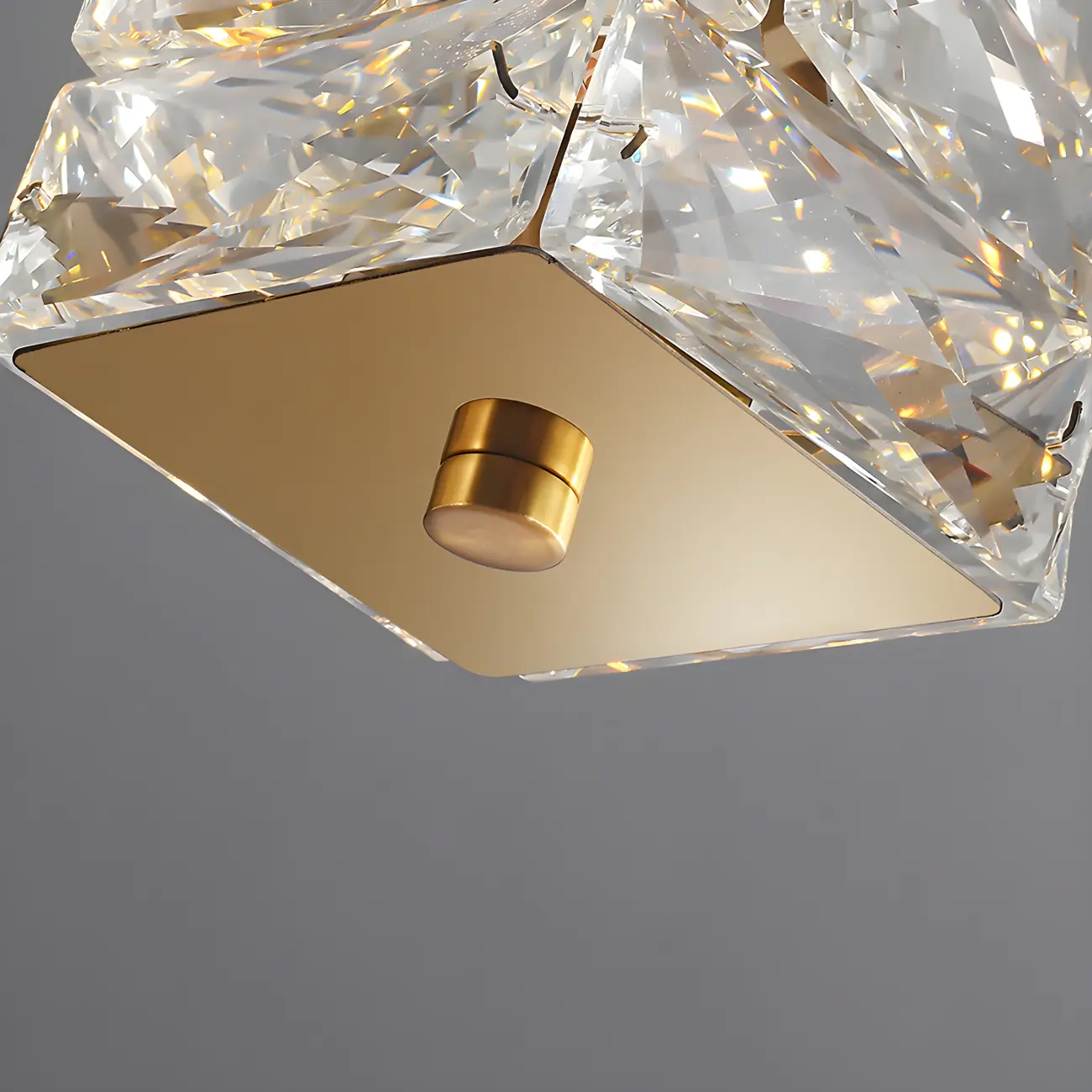 Oversized Modern Crystal Pendant Light for Kitchen Image - 11 | homeyfad