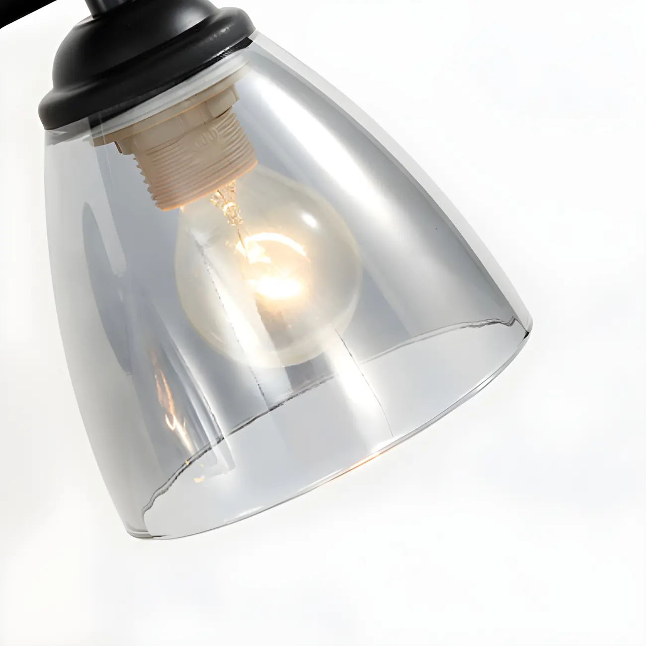 Modern Glass Vanity Light Fixture for Bathroom Wall Image - 6 | homeyfad