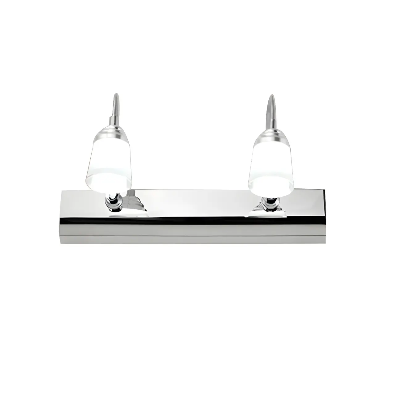 Modern Chrome Adjustable LED Vanity Light for Bathroom Image - 5 | homeyfad