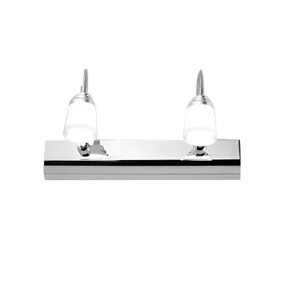 Modern Chrome Adjustable LED Vanity Light for Bathroom Image - 5