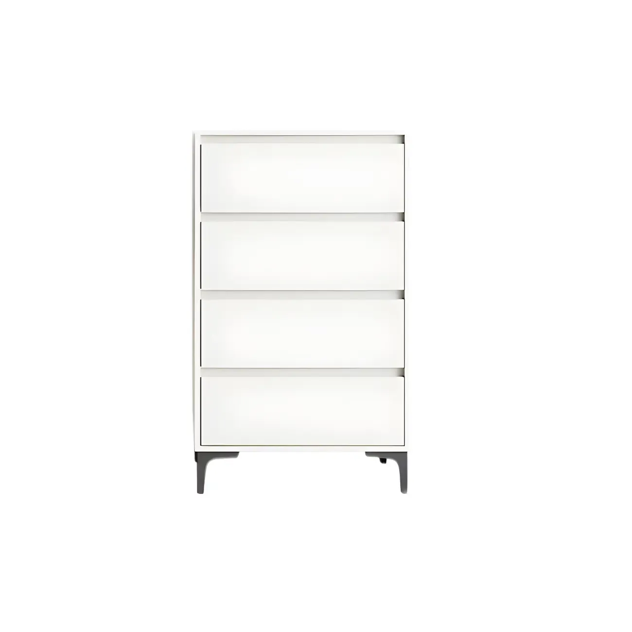 Minimalist Natural Wooden Double Dresser with Storage Image - 2