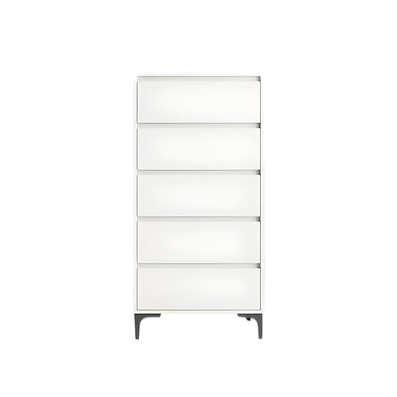 Minimalist Natural Wooden Double Dresser with Storage Image - 3