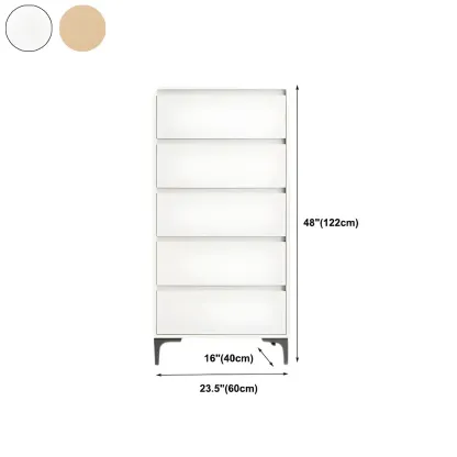 Minimalist Natural Wooden Double Dresser with Storage Image - 18