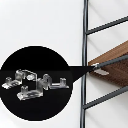 3-Shelf Nut-Brown Wall-Mounted Wood Open Bookcase Image - 12