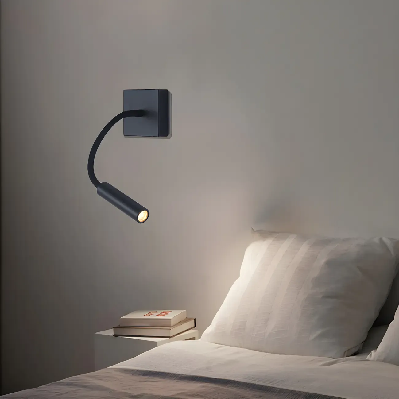 Modern Adjustable LED Wall Light for Bedroom Reading Image - 1