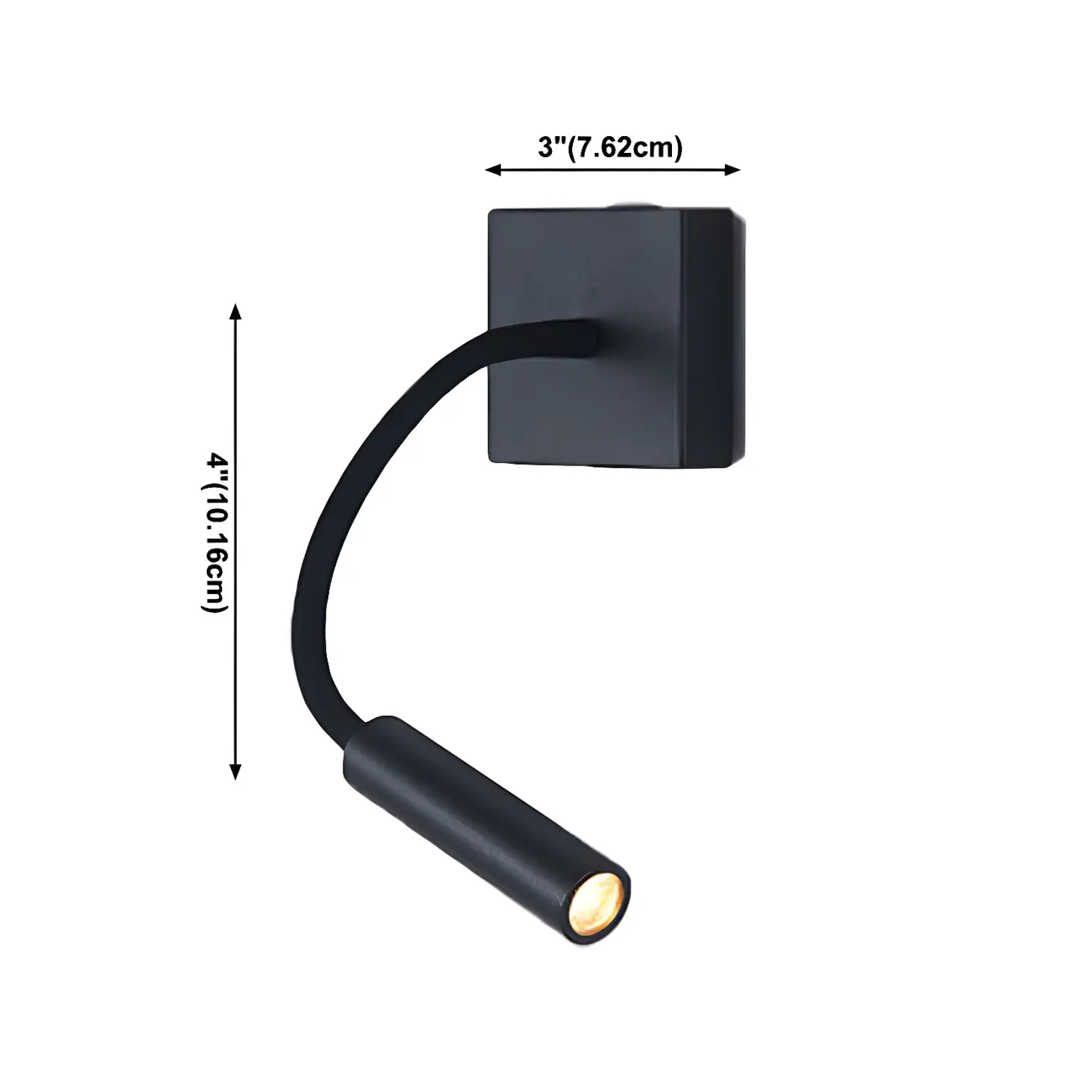 Modern Adjustable LED Wall Light for Bedroom Reading Image - 6 | homeyfad