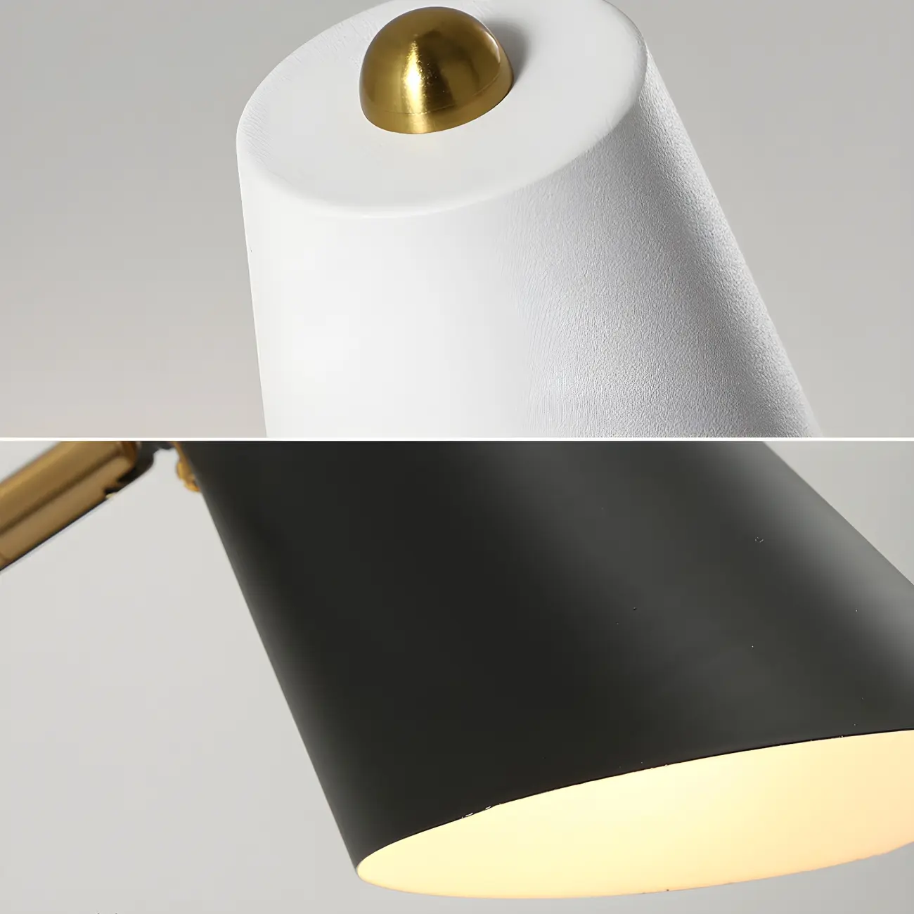 Modern Metal Simple Swing Arm Wall Light Image - 12 | homeyfad