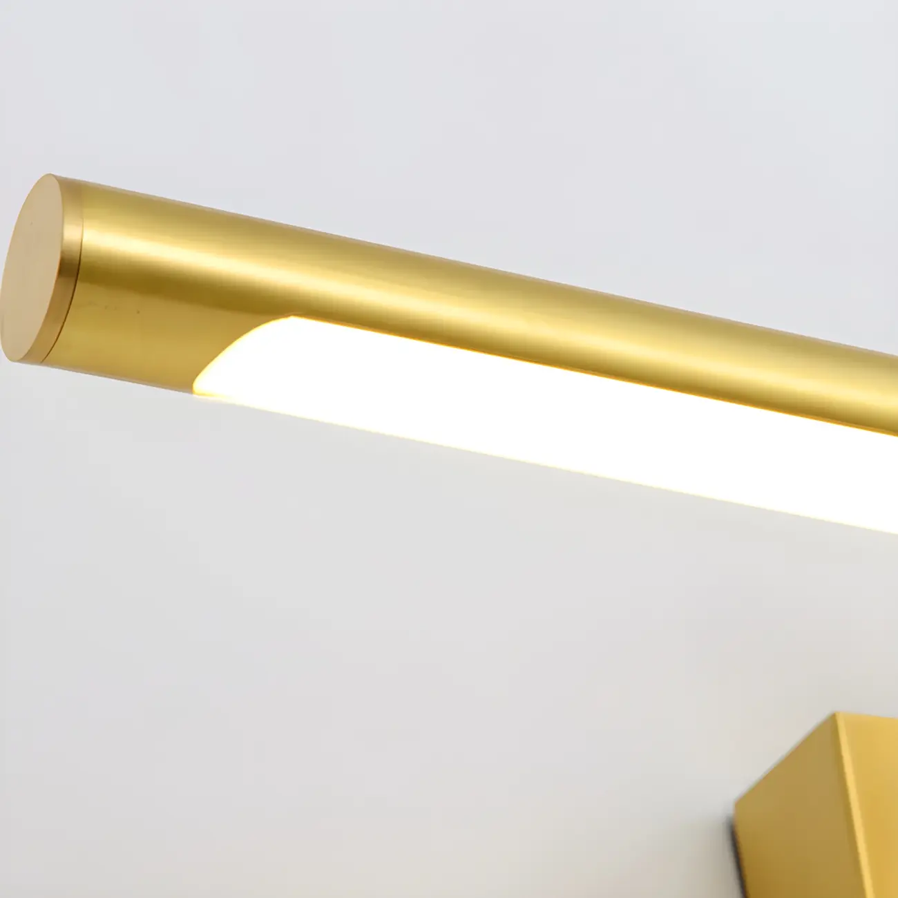 Modern Gold Antler Linear LED Bathroom Vanity Lights | homeyfad