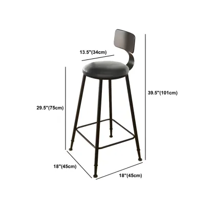 Industrial Pine Wood Counter Table Set with 5 Stools Image - 18