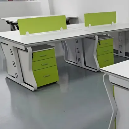 Glam Wooden Lockable Vertical Filing Cabinets with Office Storage Image - 4
