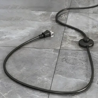 Nordic Glass Dome Arched Steel Floor Lamp Image - 10