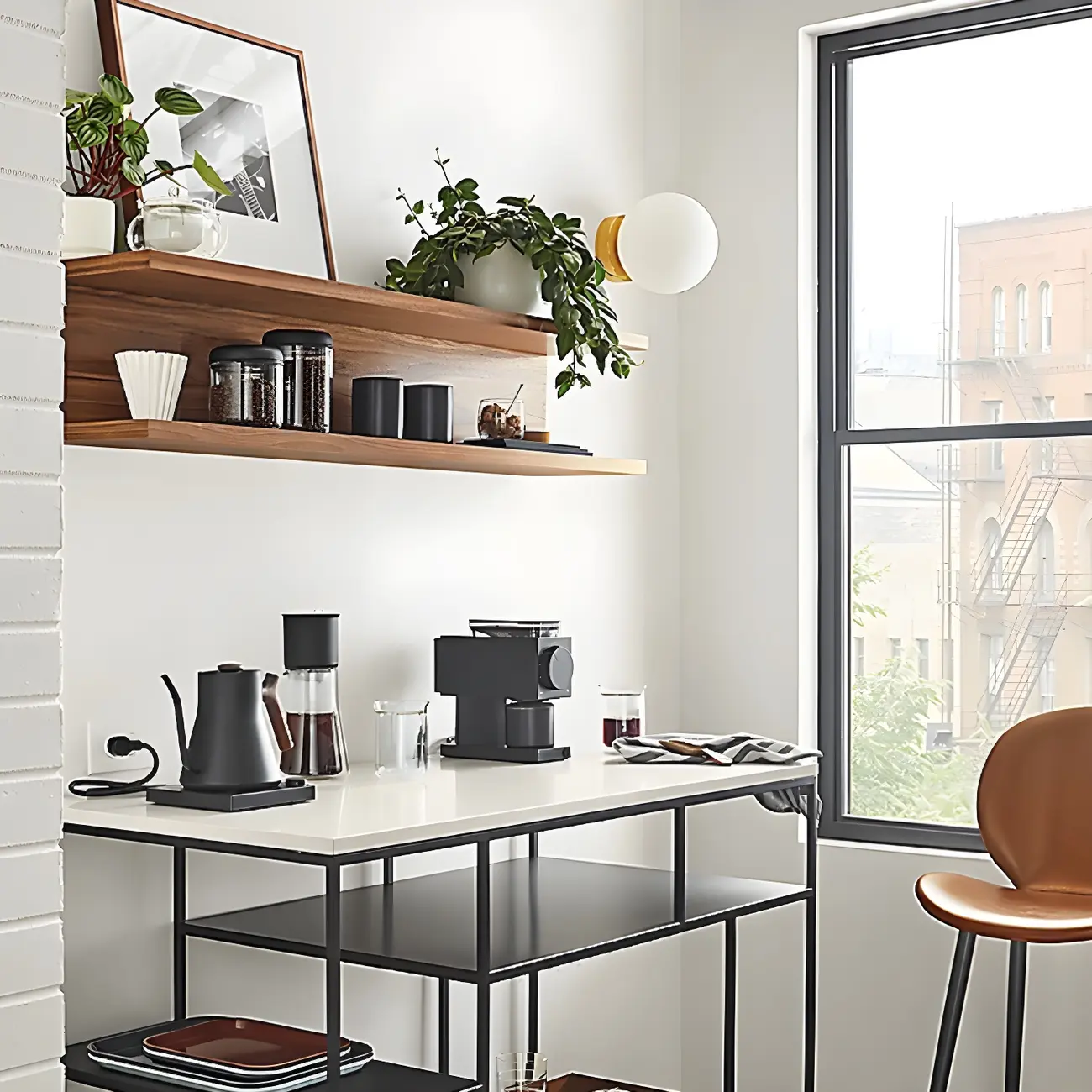 Modern Minimalist Globe Vanity Light Bathroom Wall Single Light | homeyfad