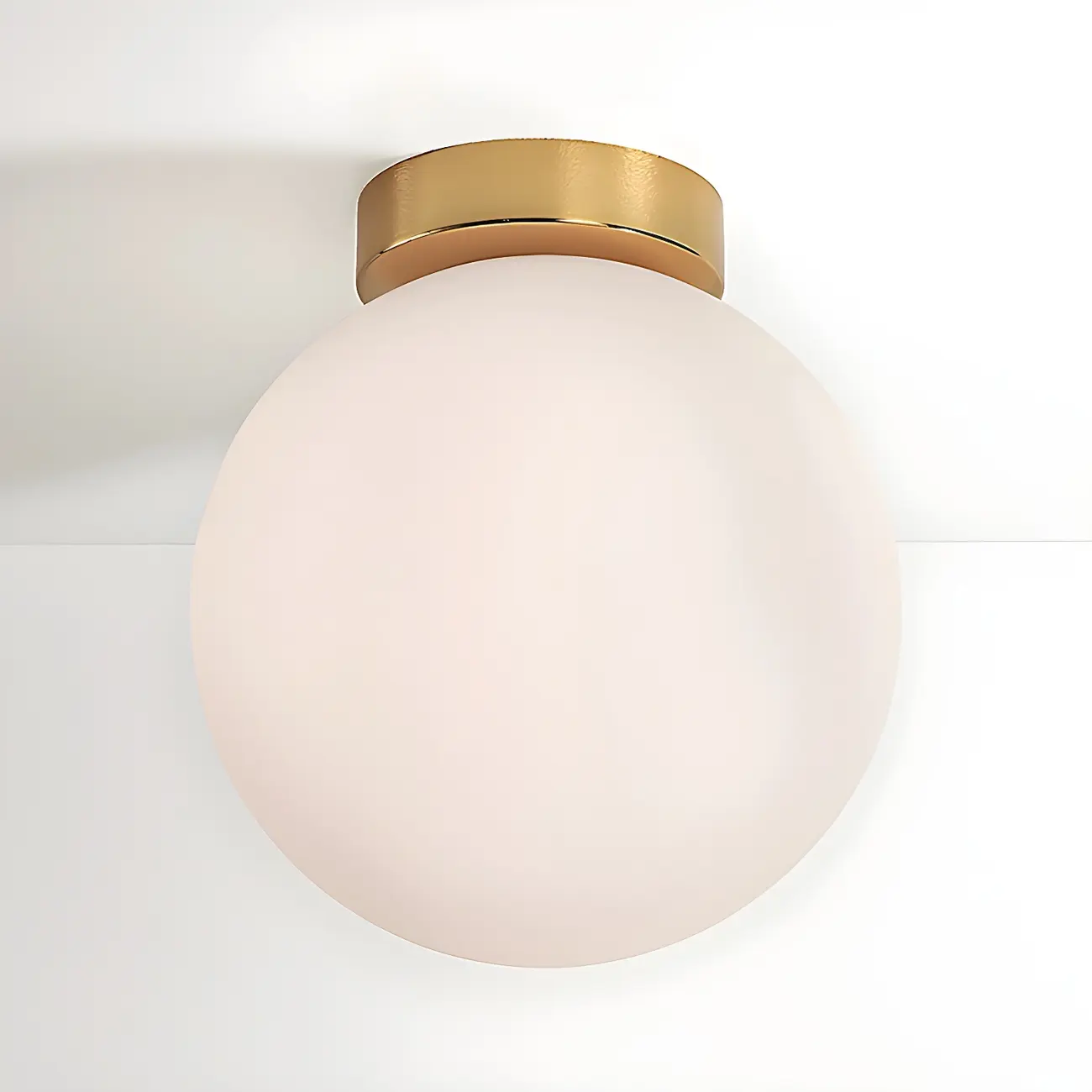 Modern Minimalist Globe Vanity Light Bathroom Wall Single Light | homeyfad