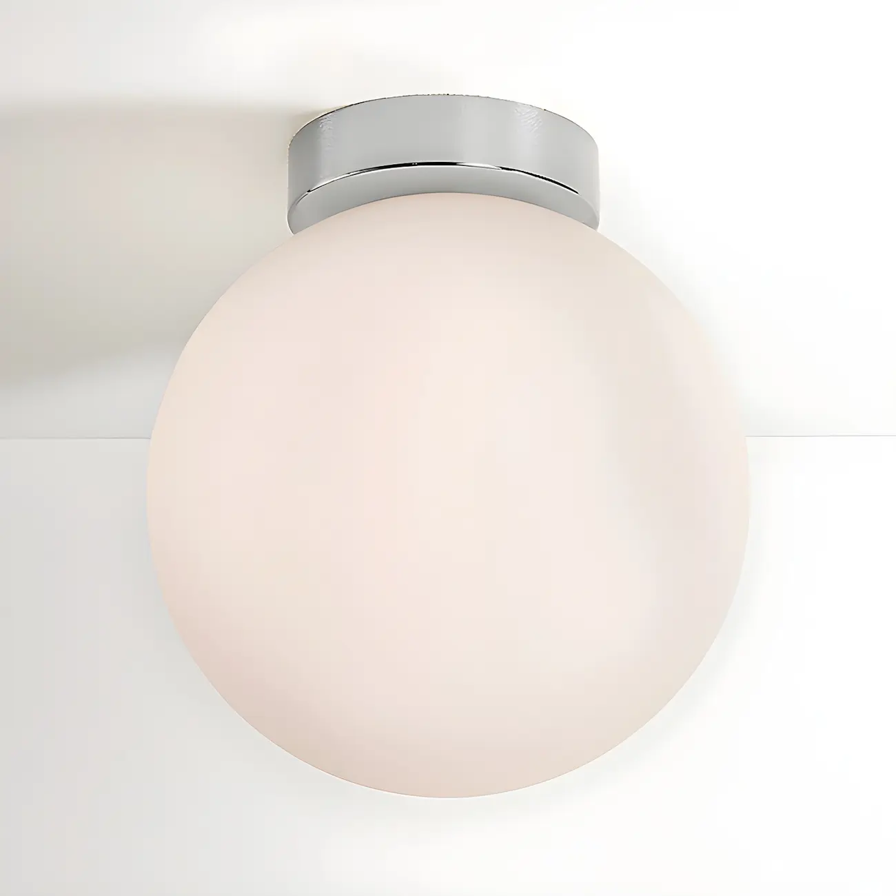 Modern Minimalist Globe Vanity Light Bathroom Wall Single Light | homeyfad