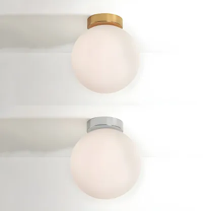 Modern Minimalist Globe Vanity Light Bathroom Wall Single Light