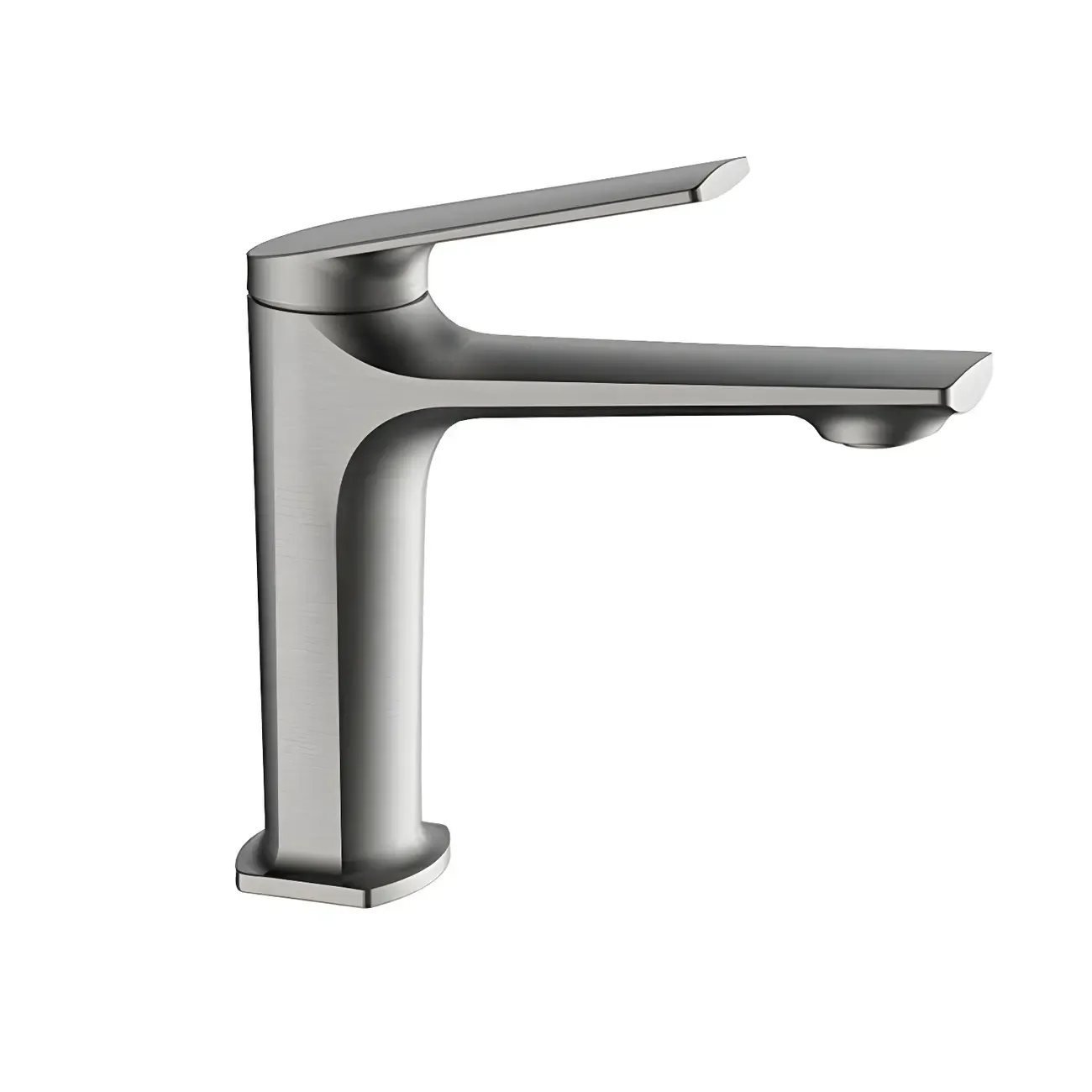 Durable Chrome Bathroom Sink Faucet with Swivel Spout Image - 5