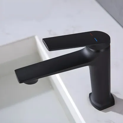 Durable Chrome Bathroom Sink Faucet with Swivel Spout Image - 11