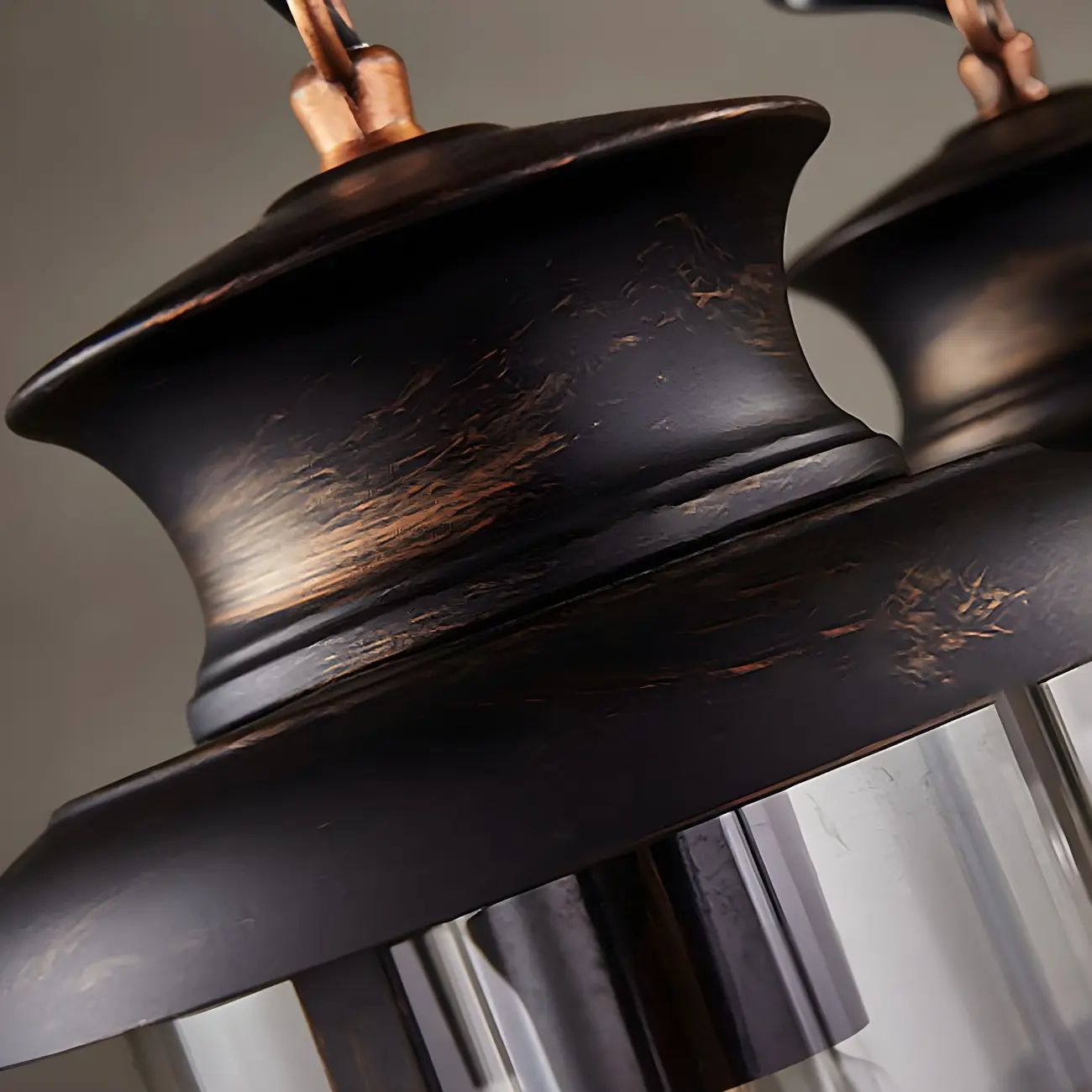 Rustic Industrial Large Wood Island Chandelier Image - 12 | homeyfad