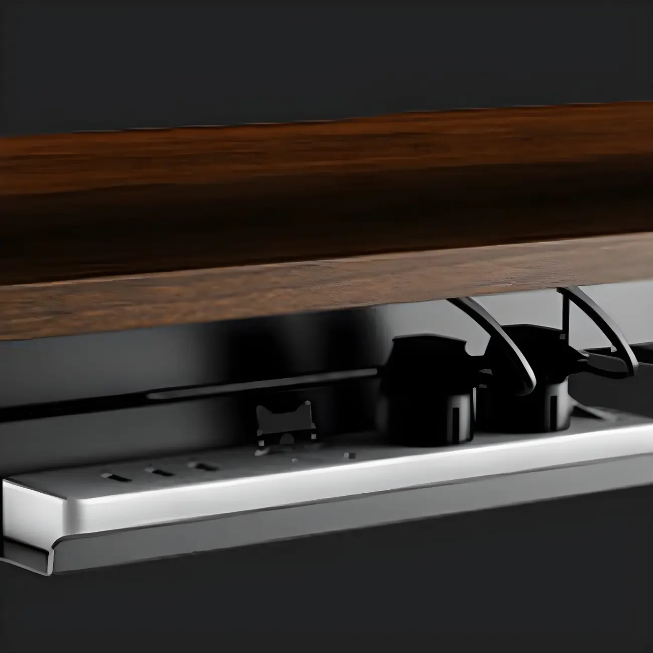 Contemporary Wooden Adjustable Standing Desk for Home Office Image - 19 | homeyfad