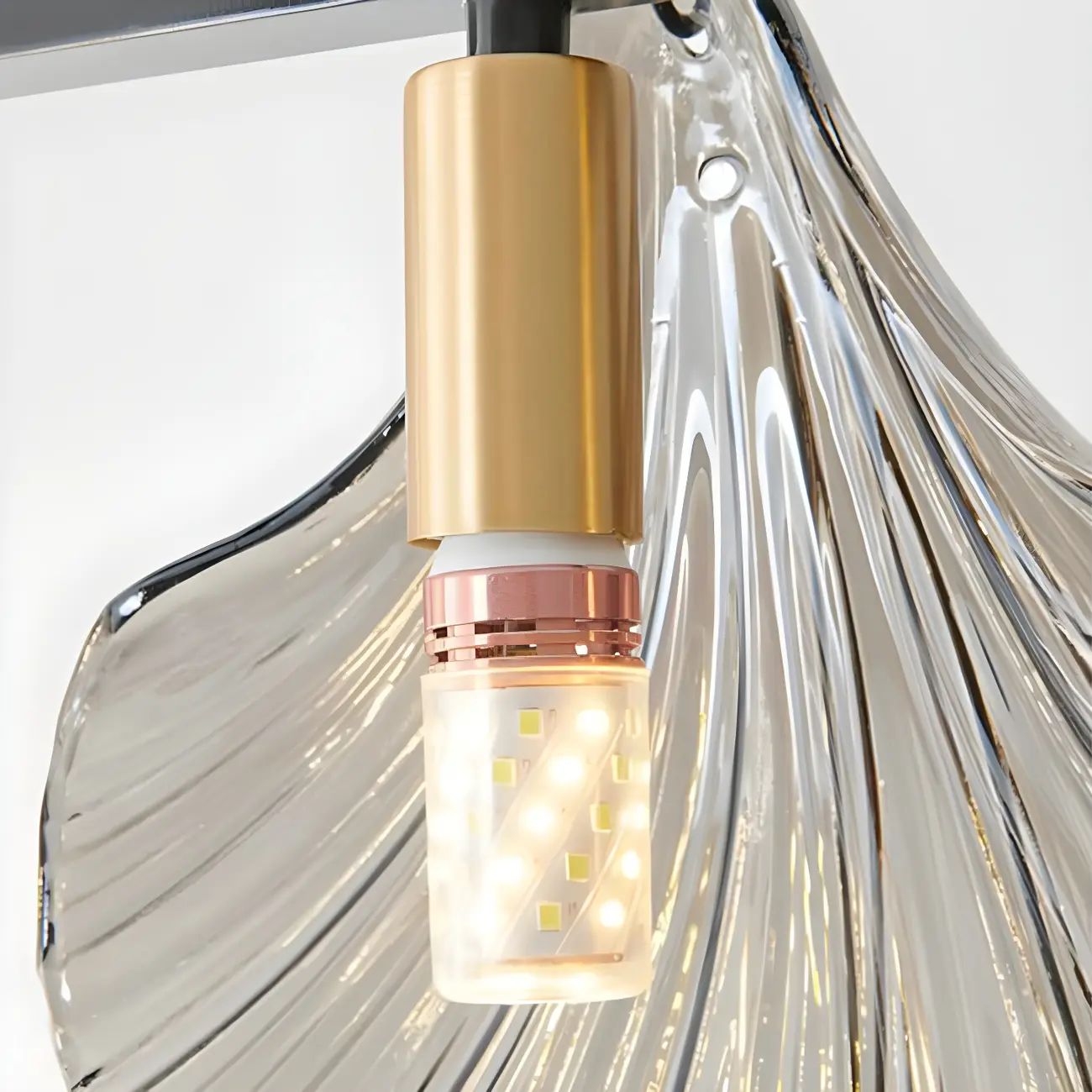 Modern Glass Metal Pendant Light for Kitchen Island Image - 15 | homeyfad