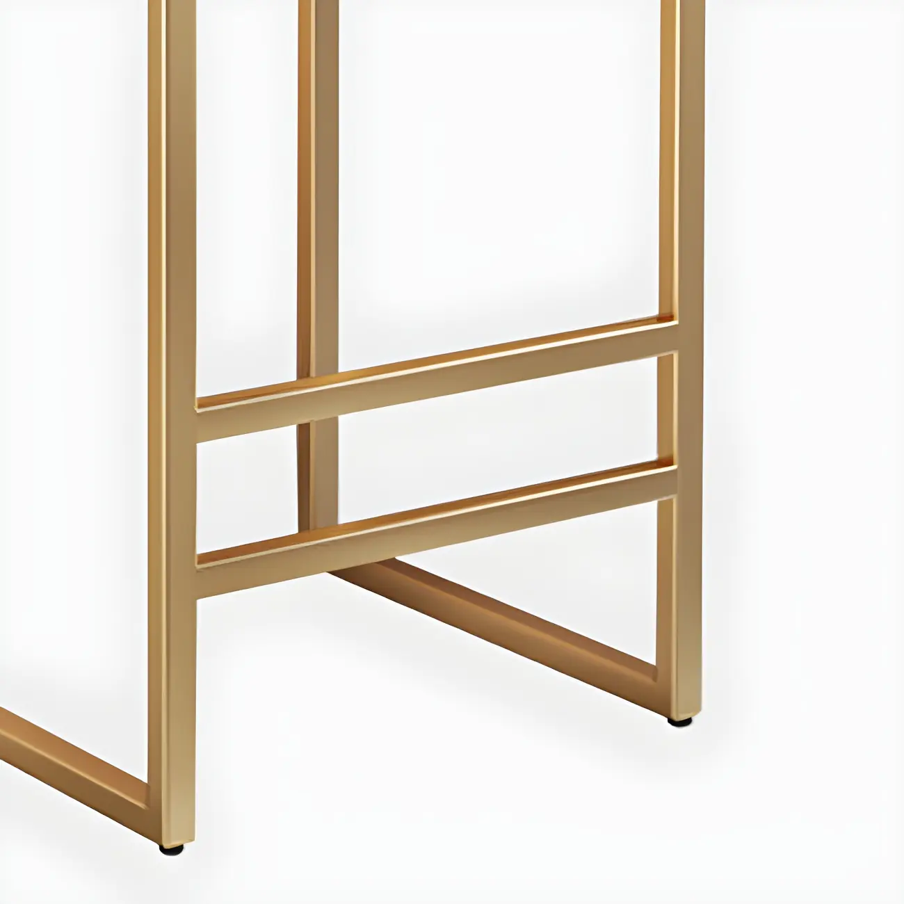 Square Velvet Upholstered Metal Base Counter Bar Stools Image - 19 | homeyfad