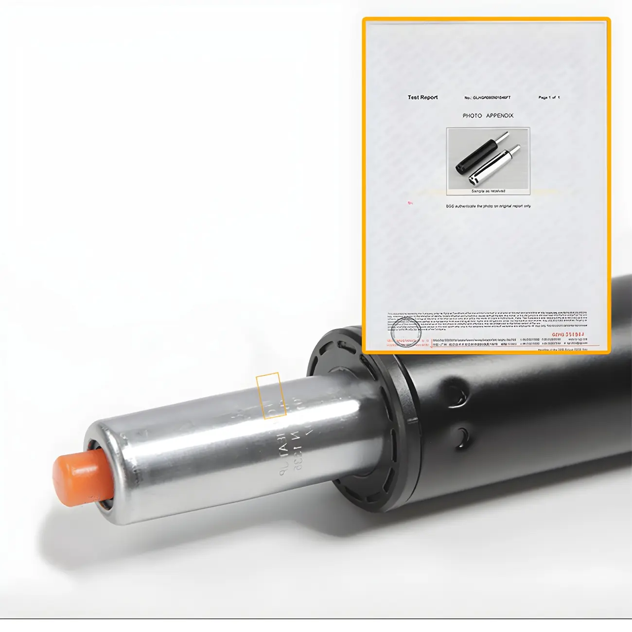 Adjustable Genuine Leather Ergonomic Office Chair With Casters Image - 10 | homeyfad