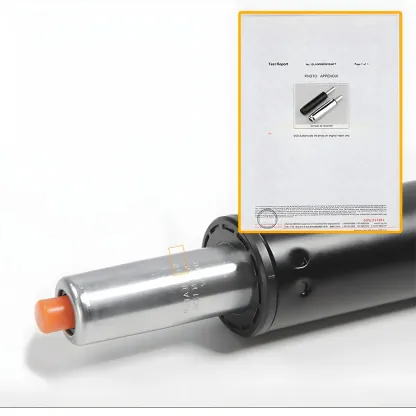 Adjustable Genuine Leather Ergonomic Office Chair With Casters Image - 10