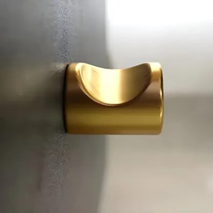 Black Glass Door Wood Display Cabinet with Wine Storage Image - 11