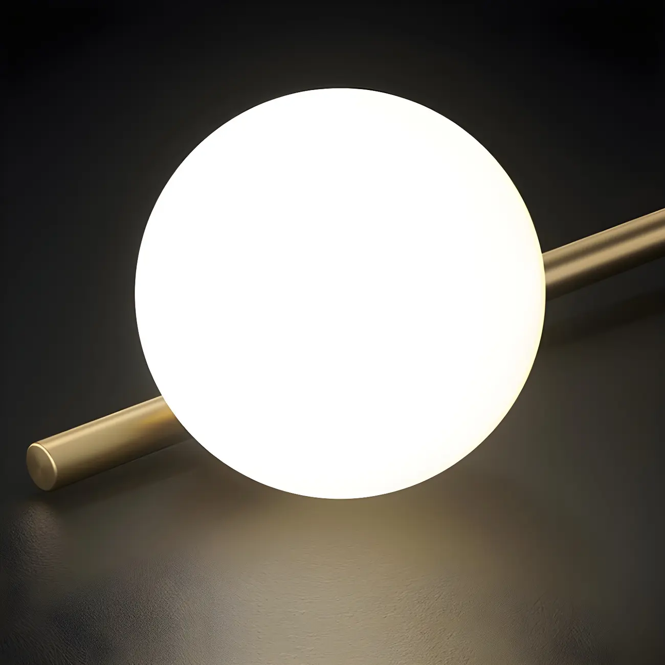 Sleek Modern Gold Glass Globe Island Chandelier Image - 13 | homeyfad