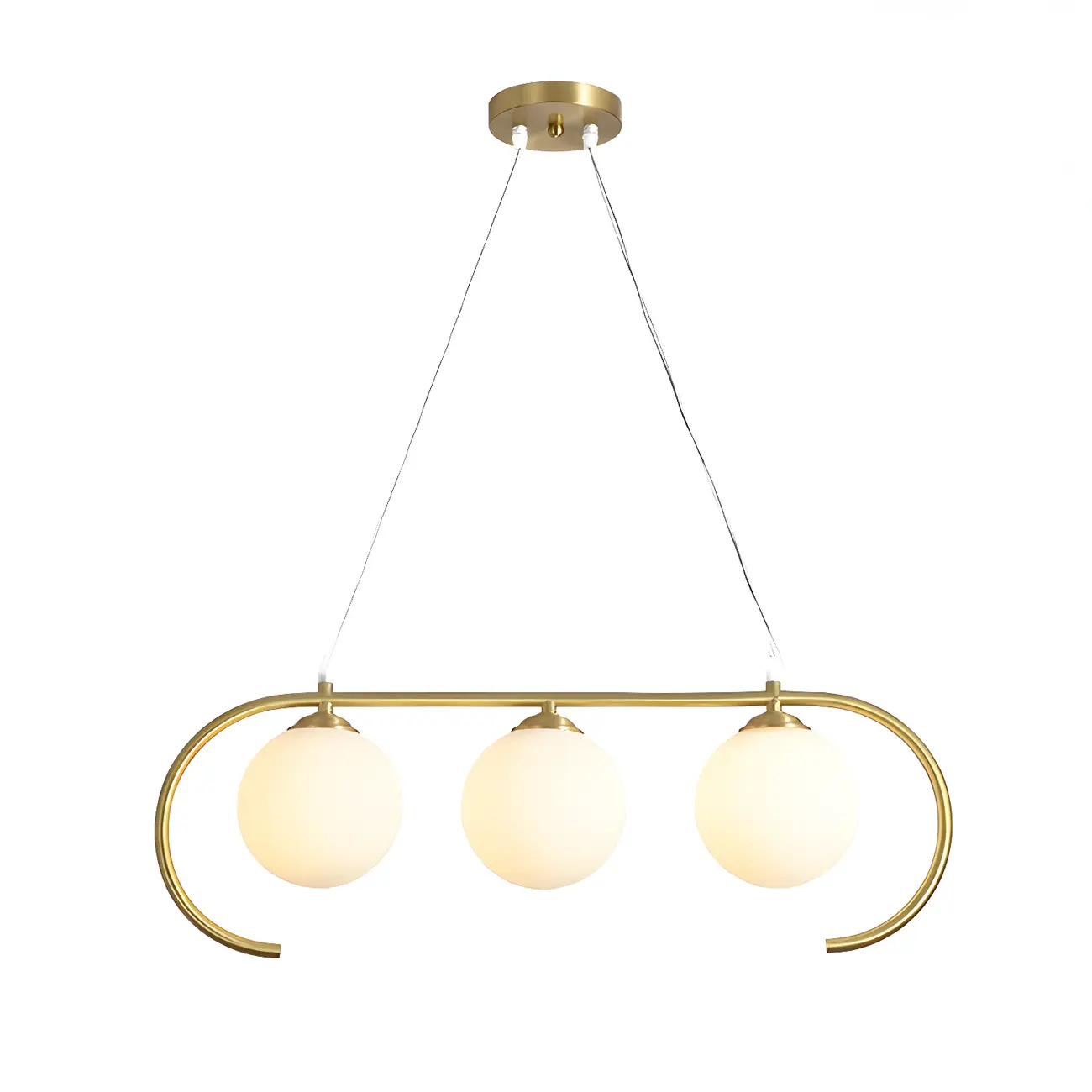 Modern Globe Glass Pendant Light for Residential Use Image - 5 | homeyfad