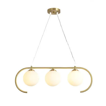 Modern Globe Glass Pendant Light for Residential Use Image - 5