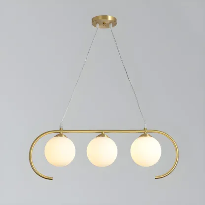 Modern Globe Glass Pendant Light for Residential Use Image - 7