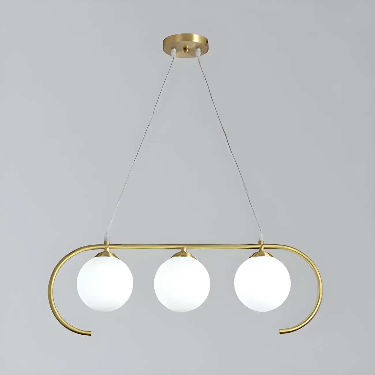 Modern Globe Glass Pendant Light for Residential Use Image - 8