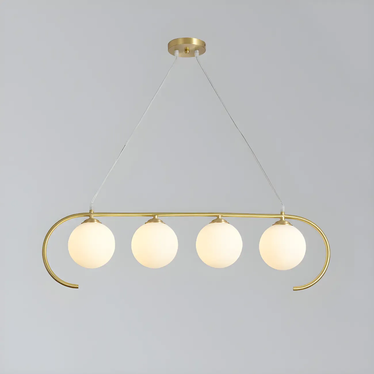 Modern Globe Glass Pendant Light for Residential Use Image - 9