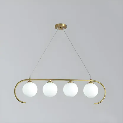 Modern Globe Glass Pendant Light for Residential Use Image - 10
