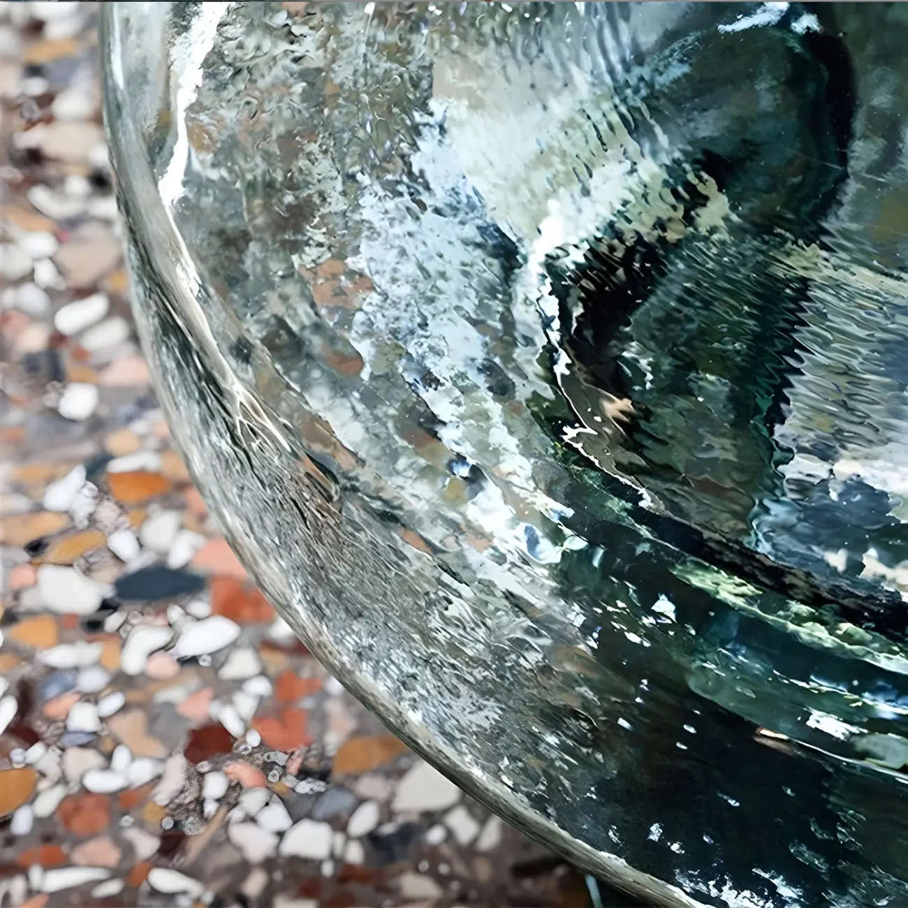 Simple Modern Round Clear Glass Coffee Table Image - 10 | homeyfad