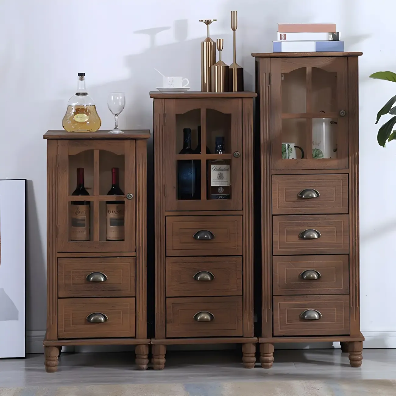 Vintage Solid Wood Chest Dresser in Multiple Colors for Home Image - 4