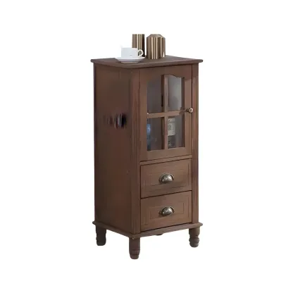 Vintage Solid Wood Chest Dresser in Multiple Colors for Home Image - 15